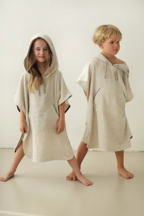 Hemp-bamboo poncho