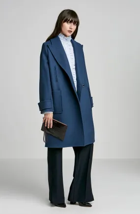 MELTON PEA COAT