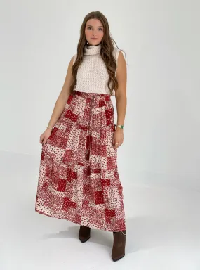 Peace On Earth Maxi Skirt