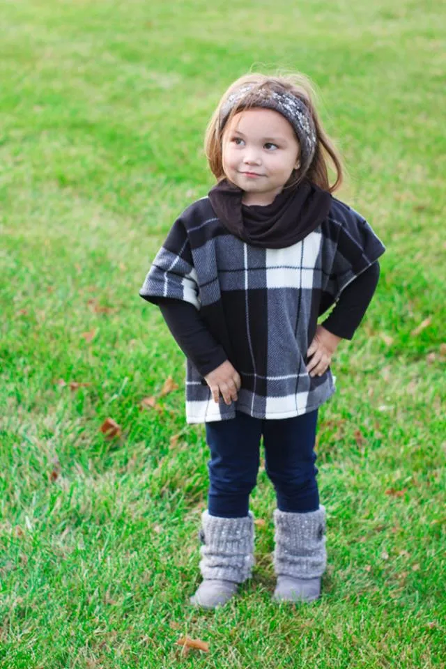 Sugar n' Spice Poncho Pattern (kids)