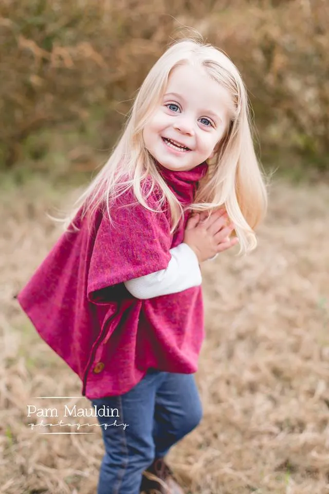 Sugar n' Spice Poncho Pattern (kids)
