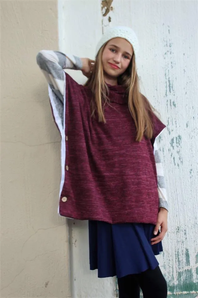 Sugar n' Spice Poncho Pattern (kids)